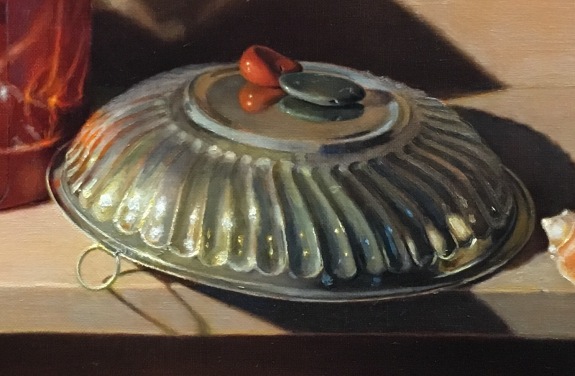 Silver Bowl &amp; Orange Box- finished bowl